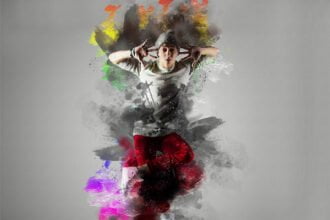Watercolor Blast Manipulation