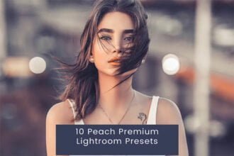 10 Peach Premium Lightroom Presets