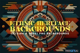 12 Ethnic Heritage Backgrounds