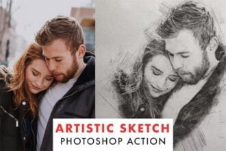 Artistic Sketch Photoshop Action