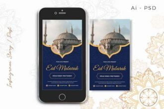EID Mubarak Digital Greeting Card