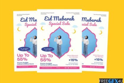 Eid Mubarak Special Sale Flyers