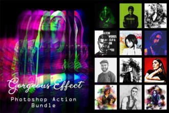 Gorgeous Effect Photoshop Actions Bundle
