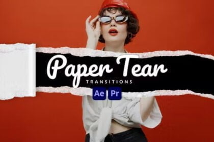 Paper Tear Transitions