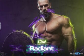 Radiant Photoshop Action