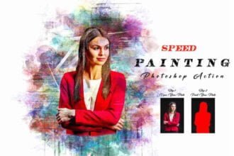 Speed Painting Photoshop Action