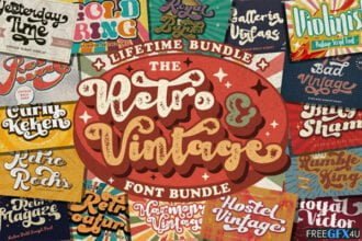 The Retro & Vintage Font