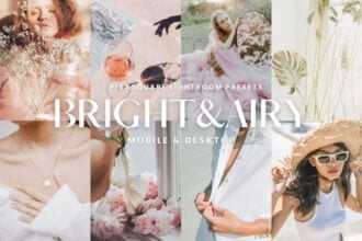 Bright and Airy Lightroom Presets Mobile Desktop