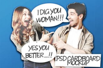 Cardboard Cutout Photo Effect