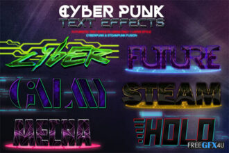 Cyber ​​Punk Text Effects