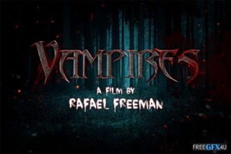 Horror Movie Text Effect