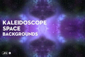 Kaleidoscope Space Backgrounds