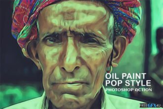 Oil Paint Pop Style