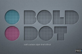 Soft Carbon Psd Text Effect