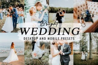 10 Natural Wedding Lightroom Presets