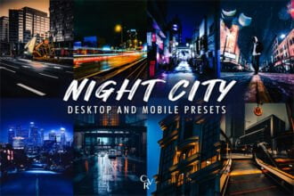 10 Night City Lightroom Presets