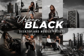 10 Urban Black Lightroom Presets