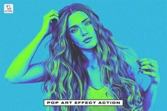 Action With Pop Art Effect