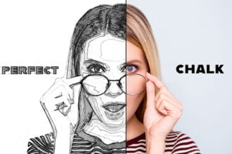 Chalk Portrait Effect