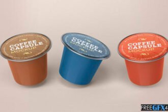 Coffee Capsule Mockup