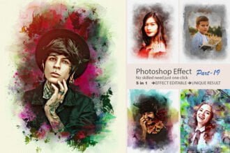 Editable Photo Template Design