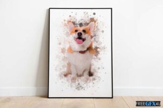 Puppy Painting Action