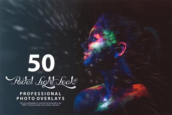 50 Portal Light Leak Photo