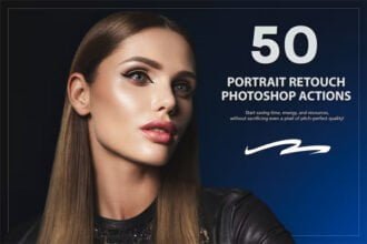 50 Portrait Retouch Photoshop Actions