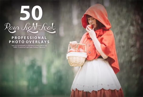 50 Rain Light Leak Photo Covers