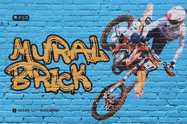 Mural Brick Photo Effect