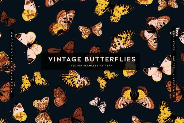 Vintage Butterflies