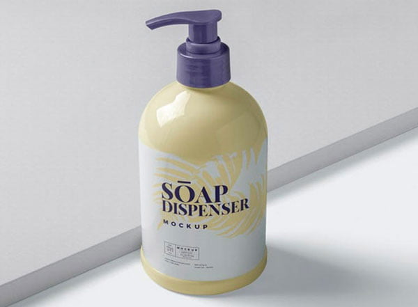 Big Soap Dispenser Mockup