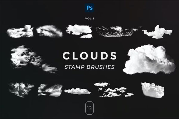 Cloud Stamping Brushes