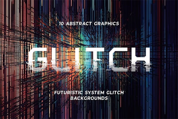 Futuristic Glitch Backgrounds