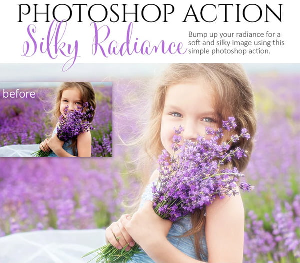 Photoshop Action Silky Radiance