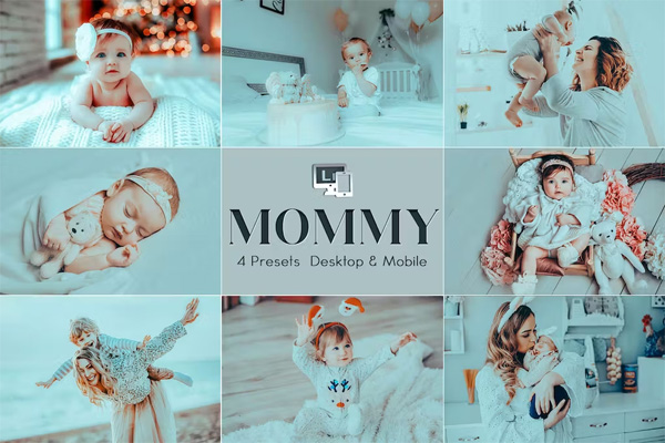 Mommy Blogger Photo Effects Presets Mobile & PC