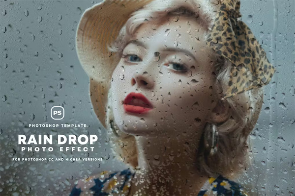 Raindrop Photo Effect