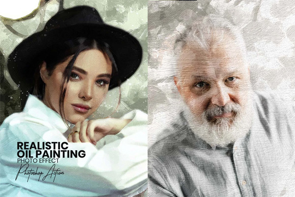 Realistic Oil Painting Effect
