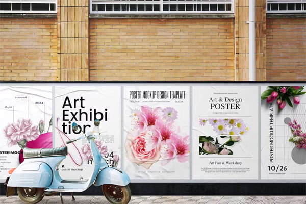 Street Poster Mockup
