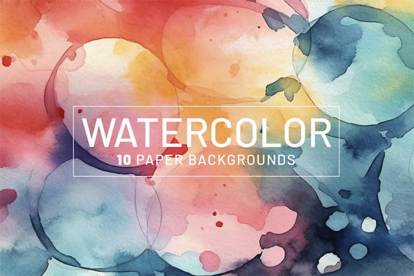 Watercolor Paper BackgroundsWatercolor Paper Backgrounds