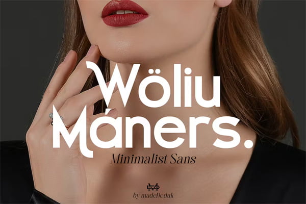 Woliu Maners Modern Sans