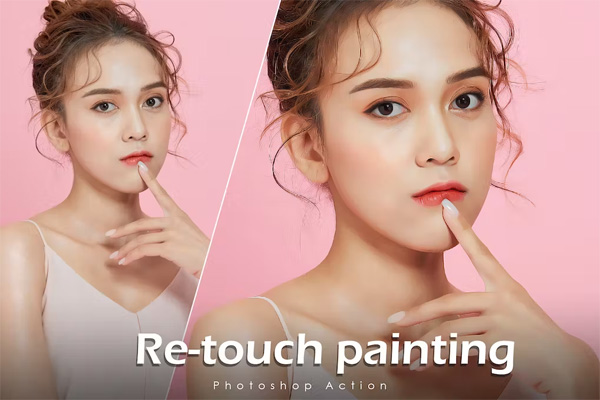Retouch Painting Photoshop Action