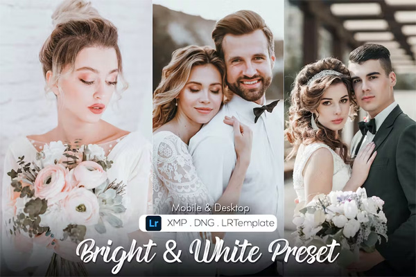 12 White and Bright Presets