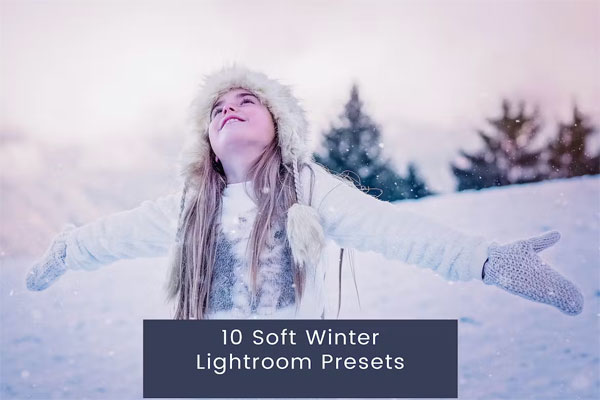 10 Soft Winter Lightroom Presets