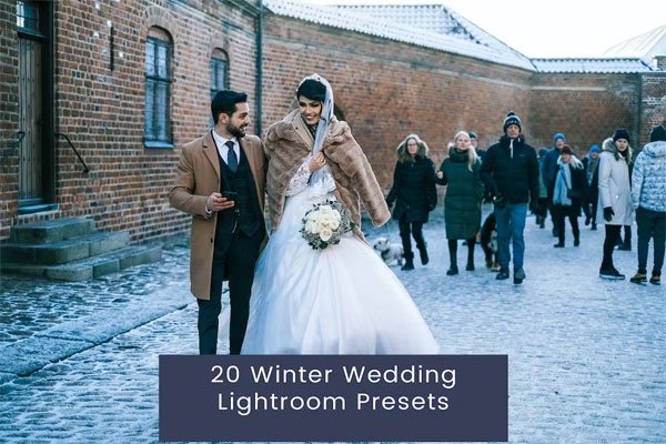20 Winter Wedding Lightroom Presets