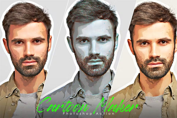 Cartoon Maker Photoshop Action