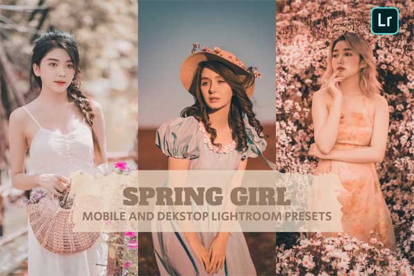 Spring Girl Lightroom Presets for Desktop and Mobile