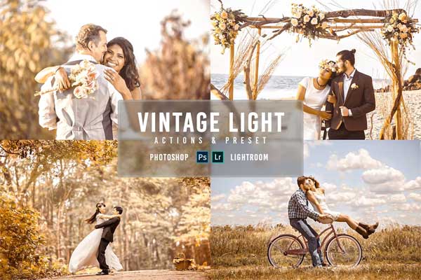 Vintage Light Preset and Action