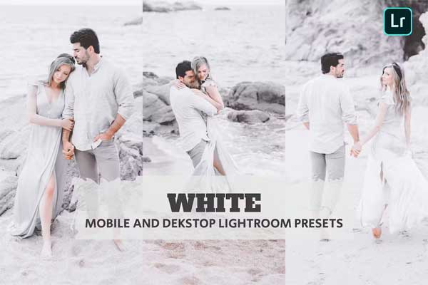 White Lightroom Presets for Desktop and Mobile