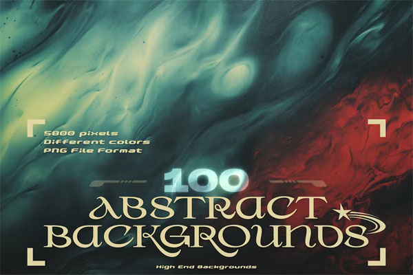 100 Abstract Backgrounds GCLZD9B